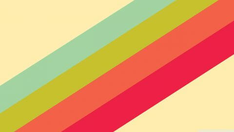 A vibrant striped background featuring a yellow, green, and blue stripe.